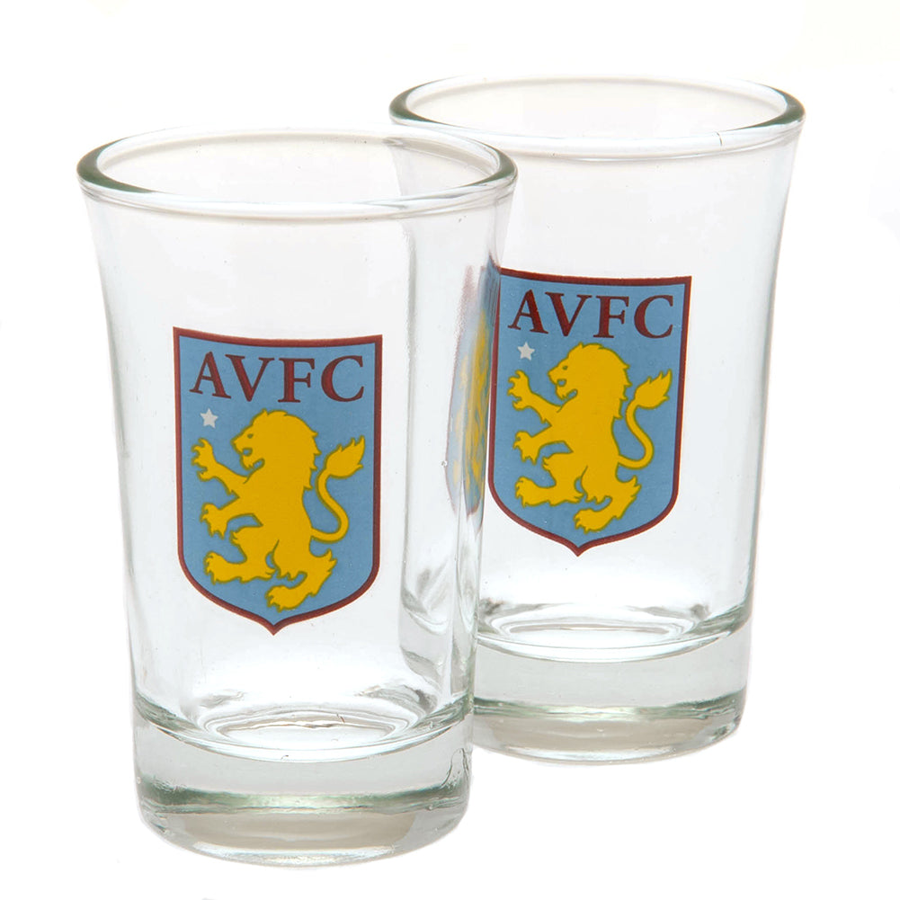 Aston Villa FC 2pk Shot Glass Set