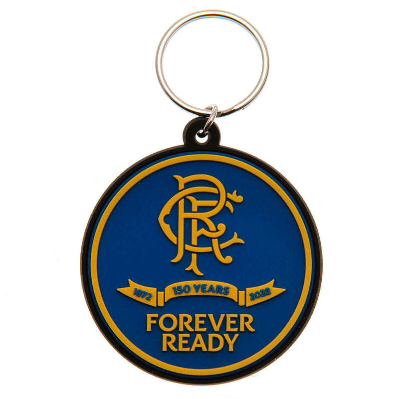 Rangers FC PVC Keyring Forever Ready