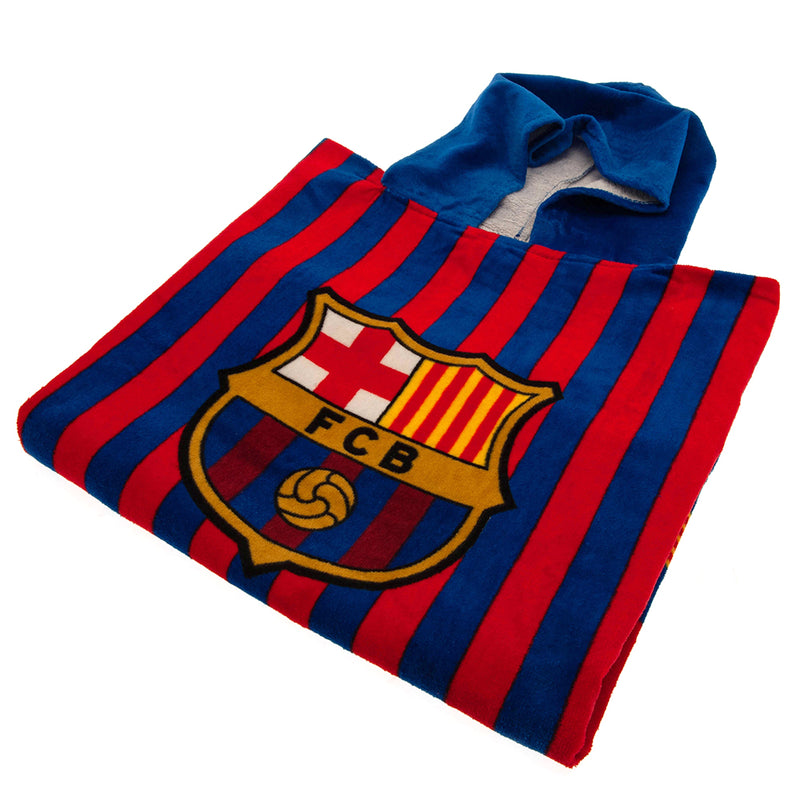 FC Barcelona Kids Hooded Poncho