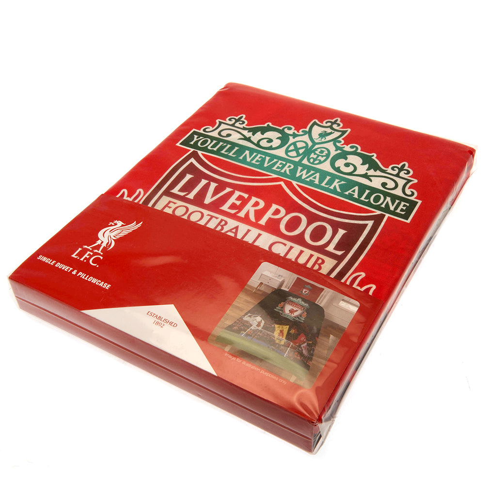 Liverpool FC The Kop Single Duvet Set