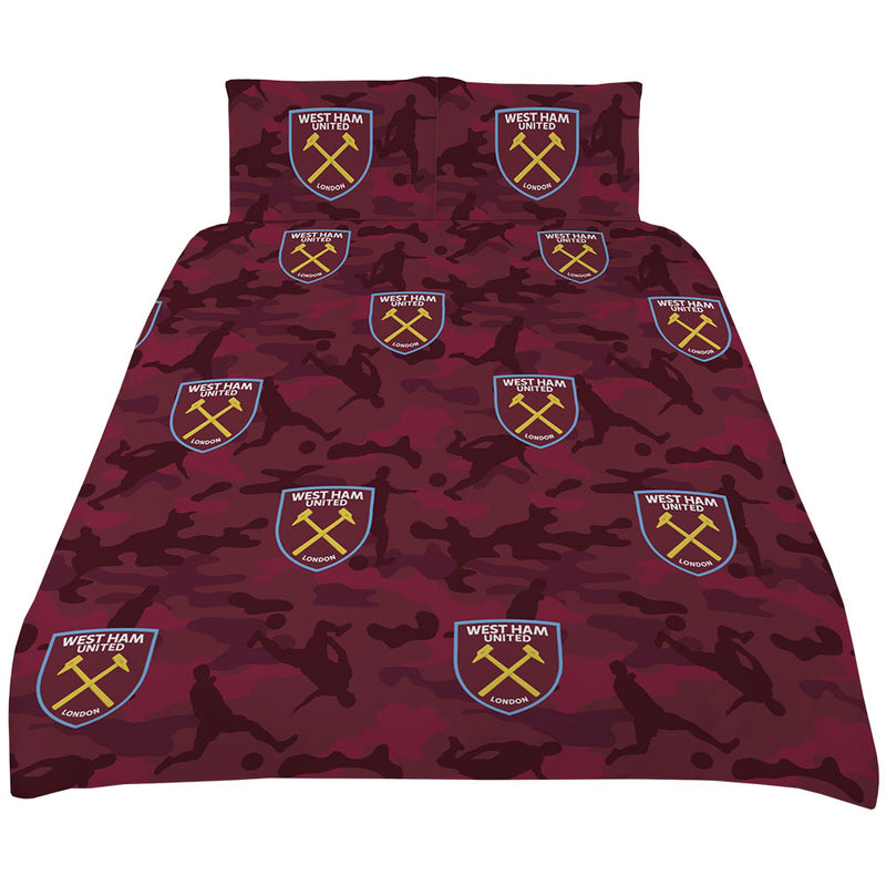 West Ham United FC Double Duvet Set PC