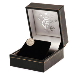 Rangers FC Ready Crest Sterling Silver Stud Earring
