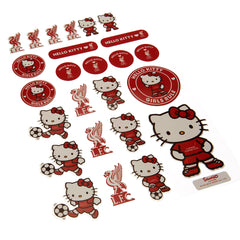Liverpool FC Hello Kitty Sticker Set