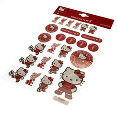 Liverpool FC Hello Kitty Sticker Set