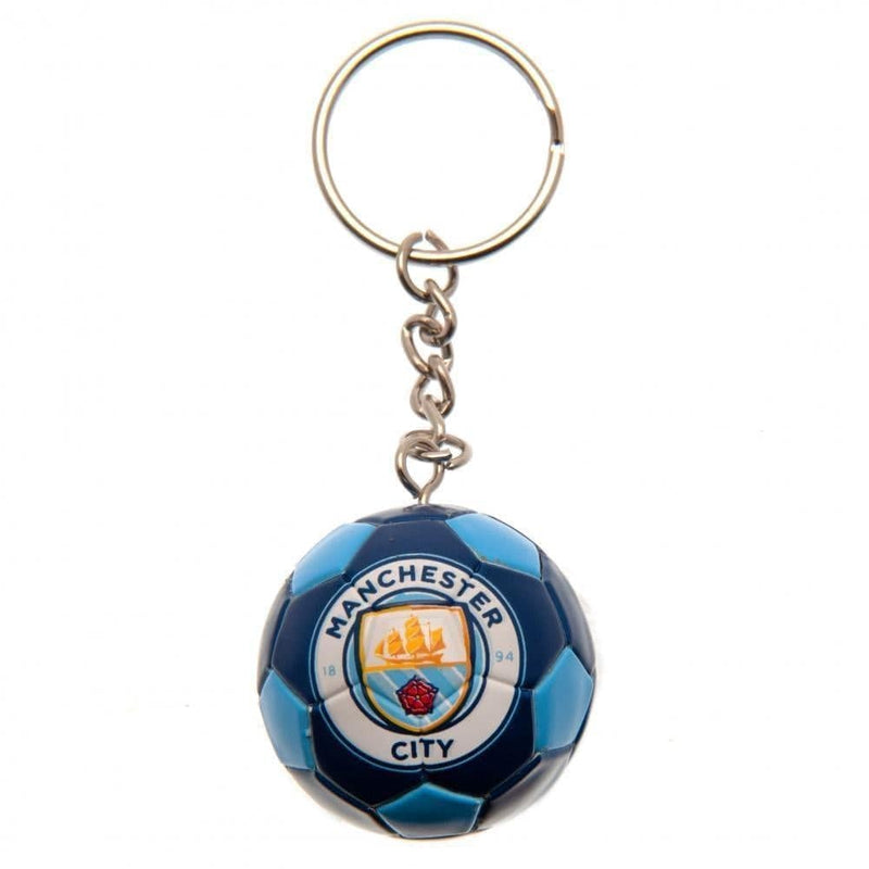 Manchester City FC Football Key Ring