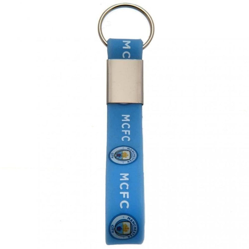 Manchester City FC Silicone Key Ring
