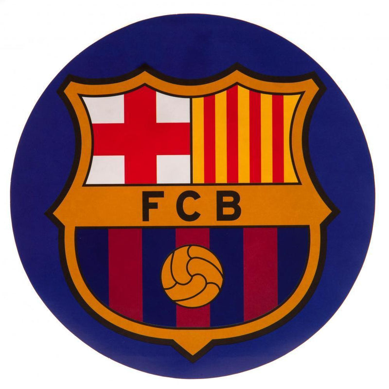 FC Barcelona Big Crest Circular Sticker - Sporty Magpie