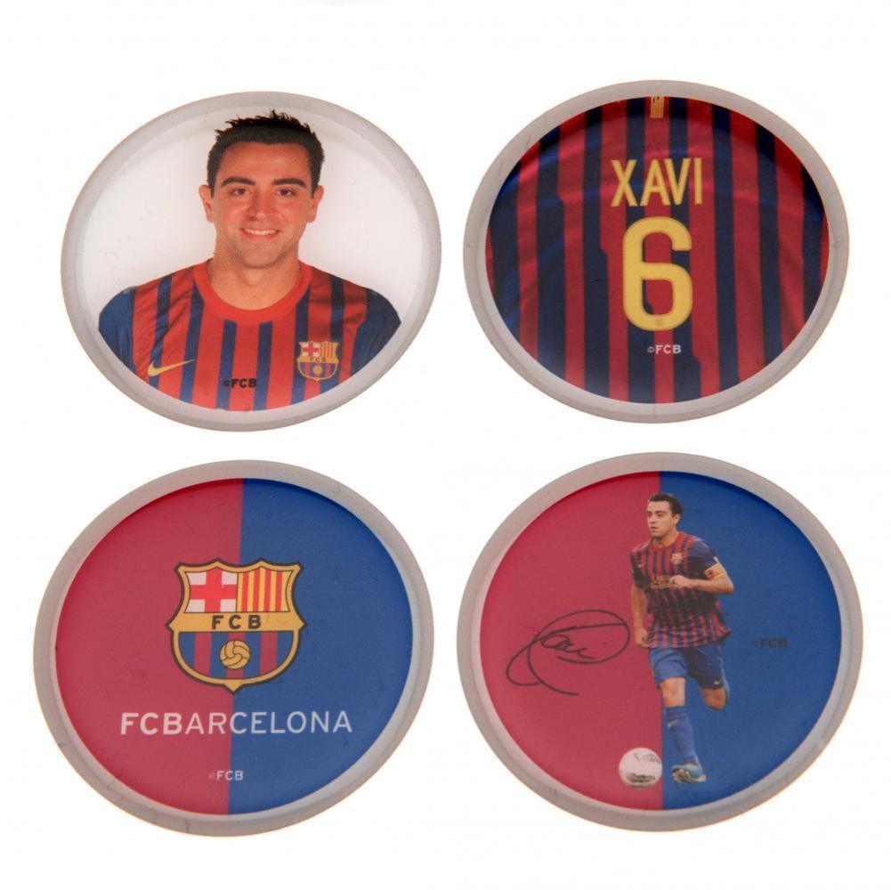FC Barcelona 3D Stickers 4pk Xavi - Sporty Magpie