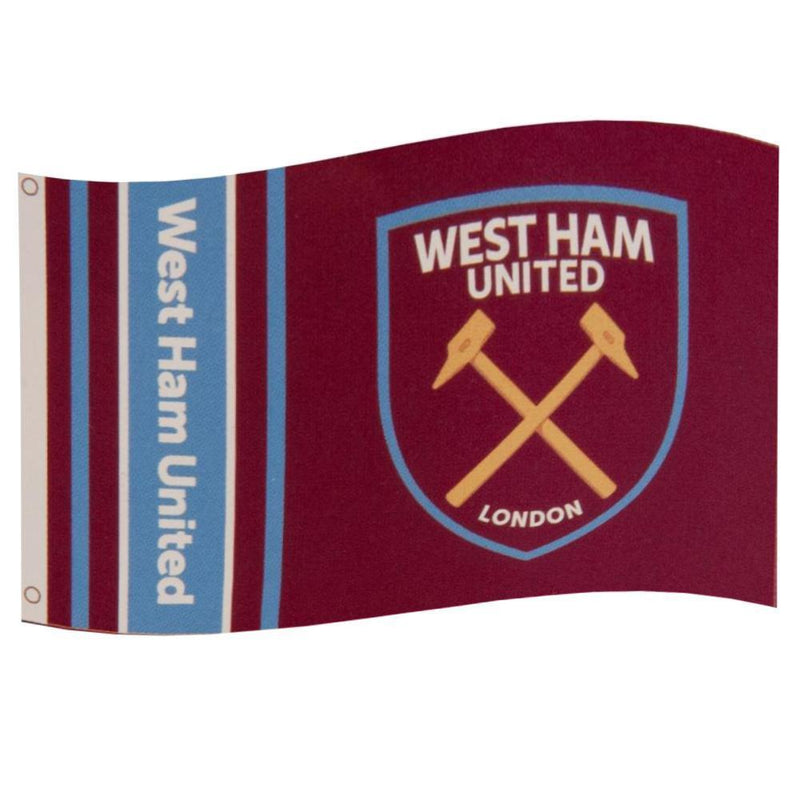 West Ham United FC Flag WM - Sporty Magpie