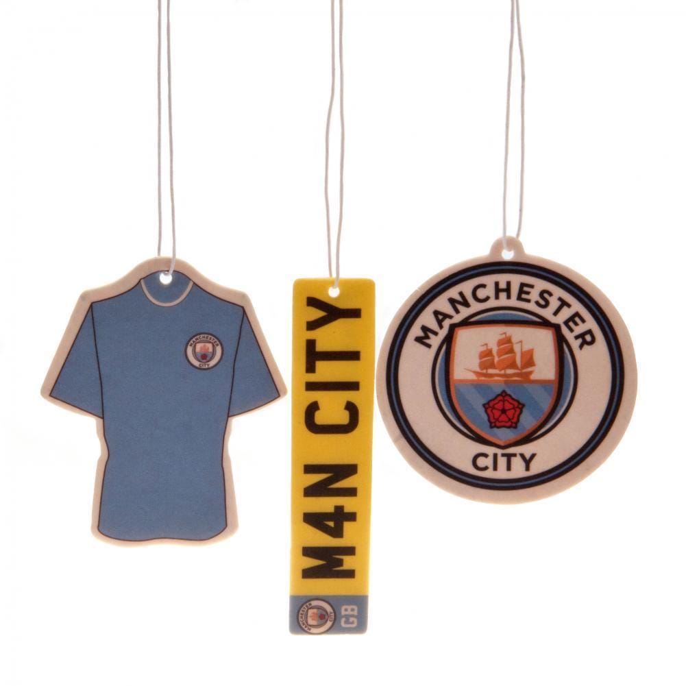 Manchester City FC 3pk Air Freshener - Sporty Magpie