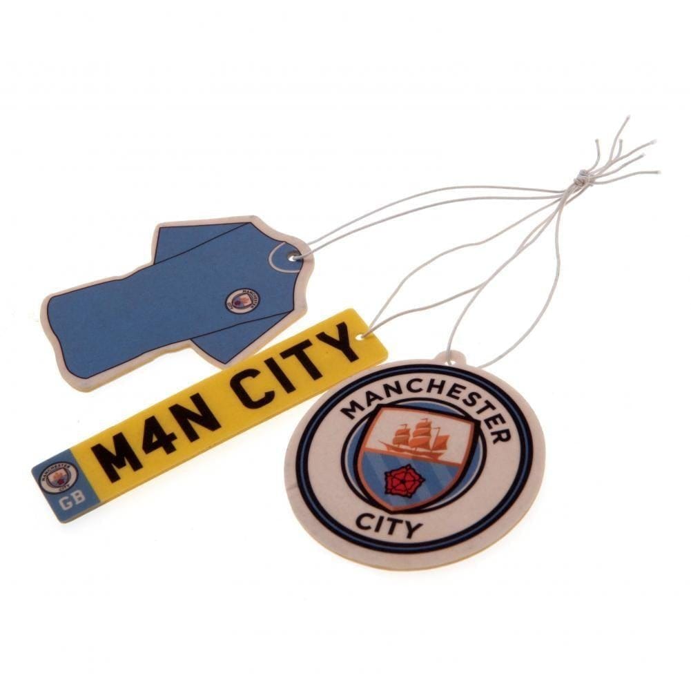 Manchester City FC 3pk Air Freshener - Sporty Magpie