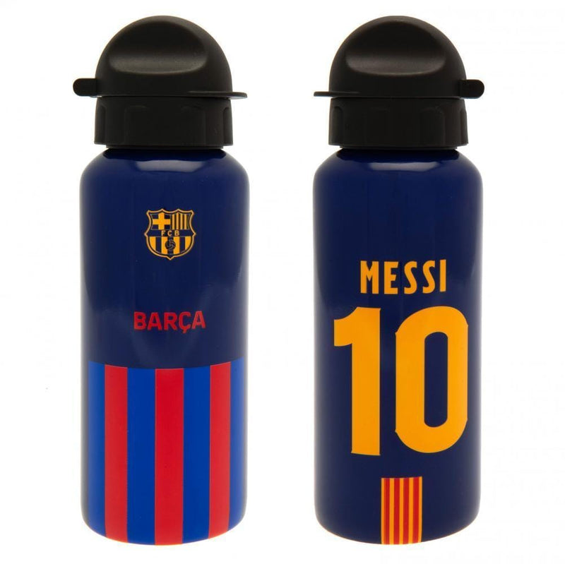 FC Barcelona Aluminium Drinks Bottle Messi - Sporty Magpie