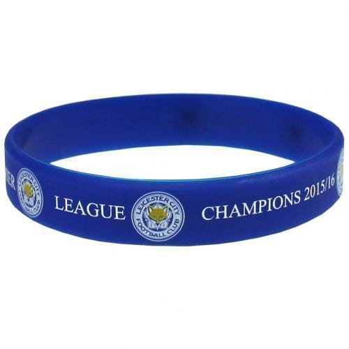 Leicester City FC Silicone Wristband Champions - Sporty Magpie
