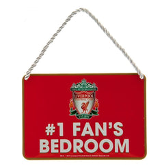 Liverpool FC Bedroom Sign No1 Fan - Sporty Magpie