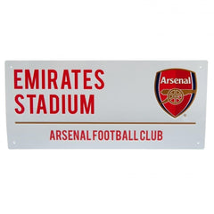 Arsenal FC Street Sign - Sporty Magpie