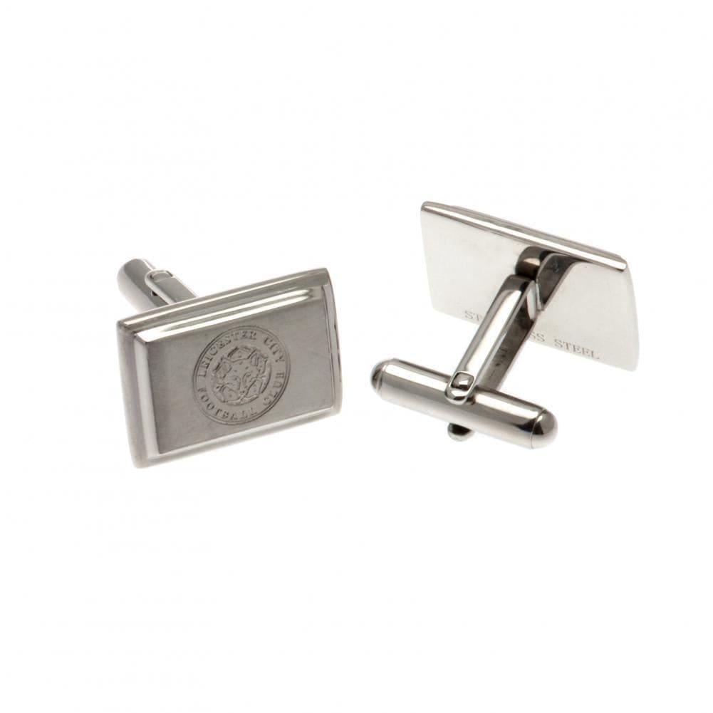 Leicester City FC Stainless Steel Cufflinks - Sporty Magpie