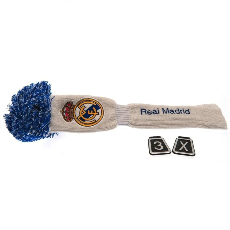Real Madrid FC Headcover Pompom (Fairway) - Sporty Magpie