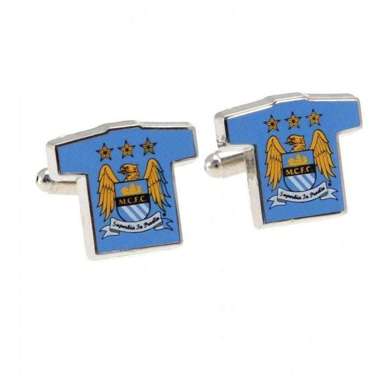 Manchester City FC Cufflinks Shirt - Sporty Magpie