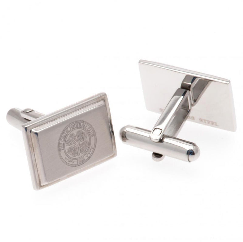Celtic FC Stainless Steel Cufflinks - Sporty Magpie