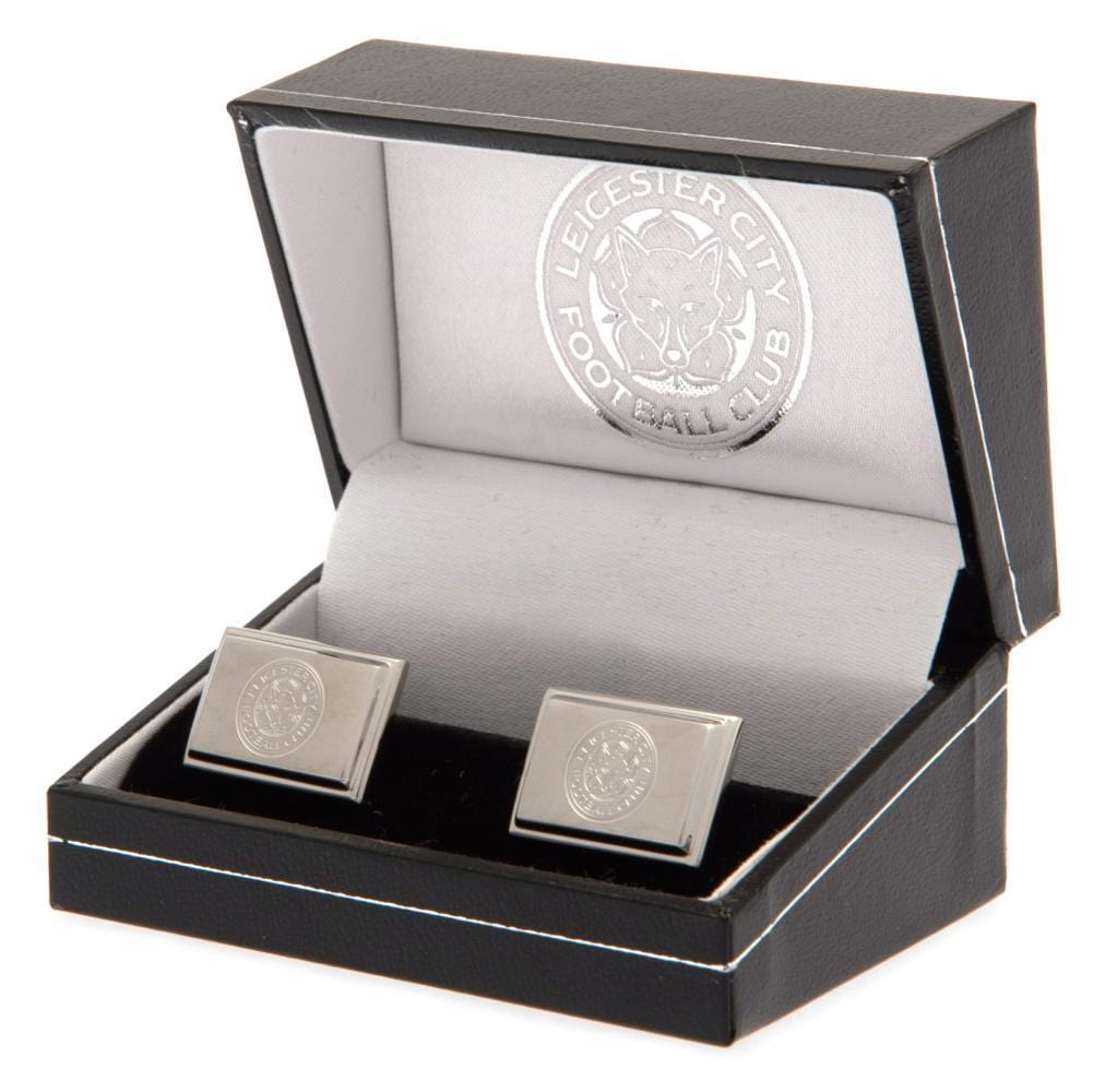 Leicester City FC Stainless Steel Cufflinks - Sporty Magpie