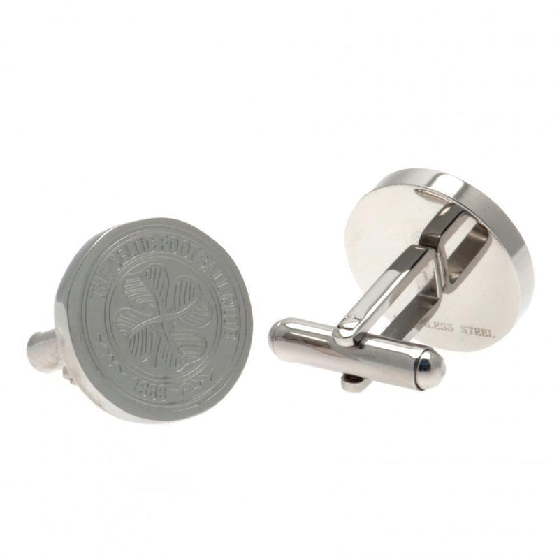 Celtic FC Stainless Steel Formed Cufflinks - Sporty Magpie