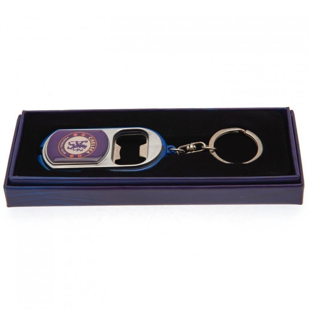 Chelsea FC Key Ring Torch Bottle Opener - Sporty Magpie