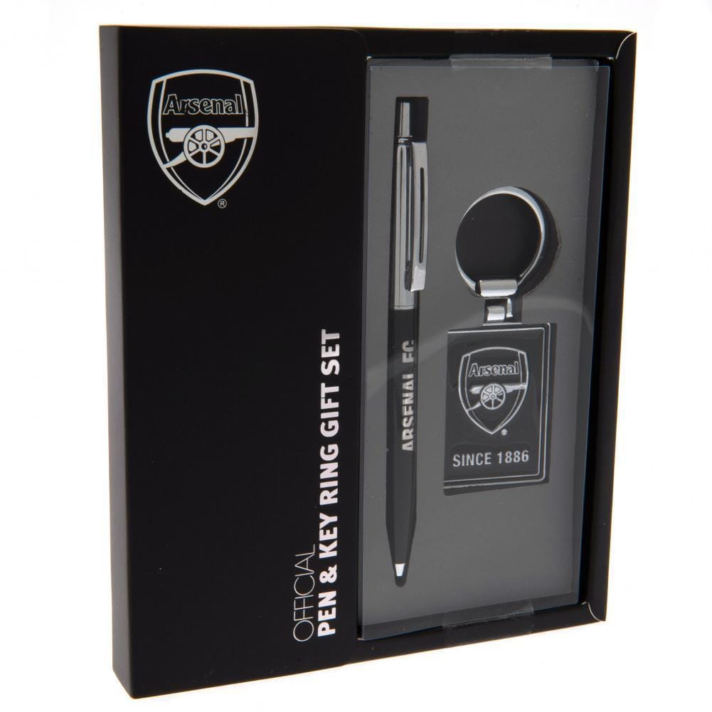Arsenal FC Pen & Keyring Set - Sporty Magpie