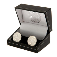 Leicester City FC Silver Plated Formed Cufflinks - Sporty Magpie
