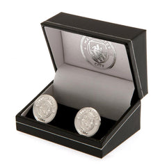Manchester City FC Silver Plated Formed Cufflinks - Sporty Magpie