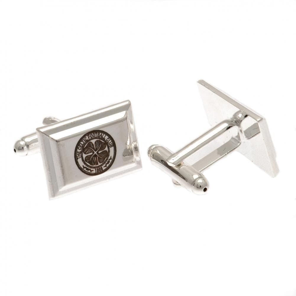 Celtic FC Silver Plated Cufflinks - Sporty Magpie