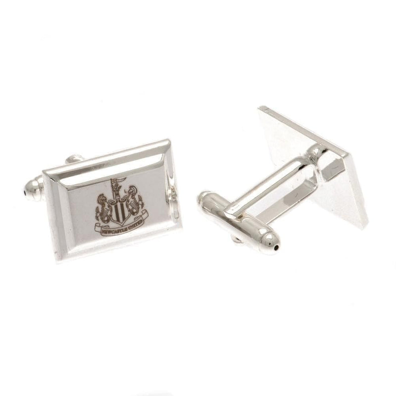 Newcastle United FC Silver Plated Cufflinks - Sporty Magpie