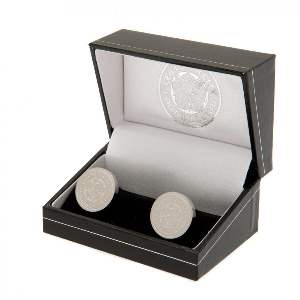 Leicester City FC Stainless Steel Formed Cufflinks - Sporty Magpie