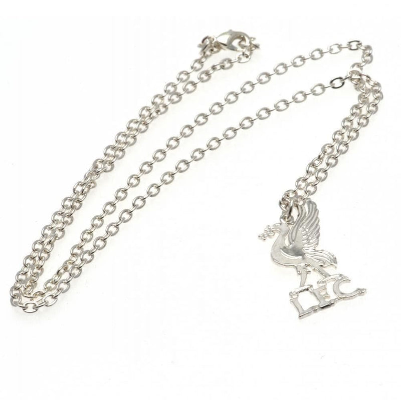 Liverpool FC Silver Plated Pendant & Chain LB - Sporty Magpie