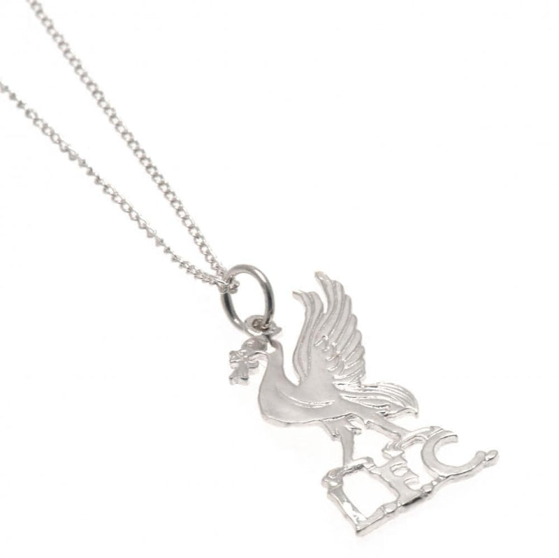 Liverpool FC Sterling Silver Pendant & Chain LB - Sporty Magpie