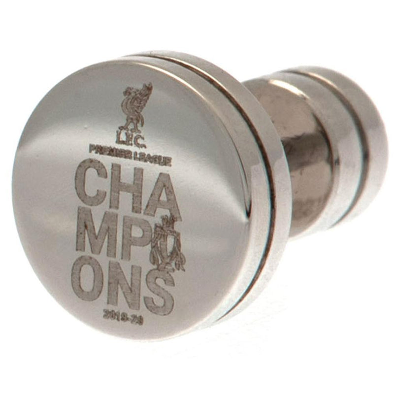 Liverpool FC Premier League Champions Stainless Steel Stud Earring - Sporty Magpie