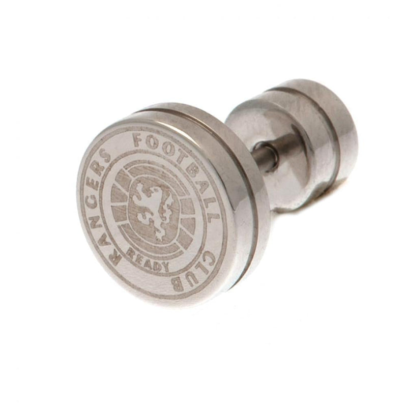 Rangers FC Stainless Steel Stud Earring RC - Sporty Magpie