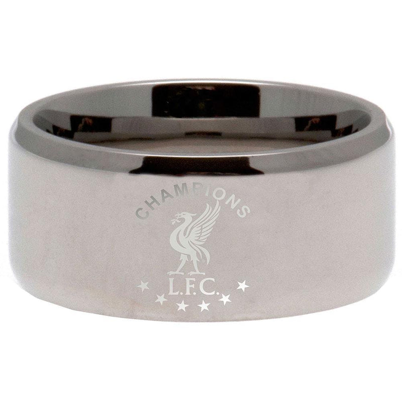 Liverpool FC Champions Of Europe Band Ring - Sporty Magpie
