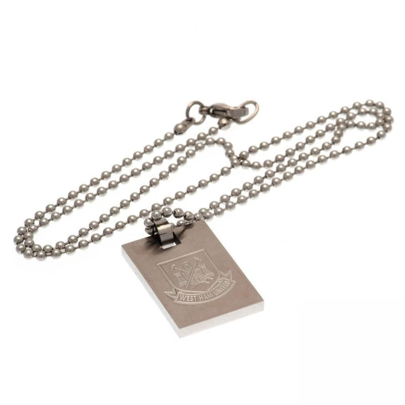 West Ham United FC Dog Tag & Chain CT - Sporty Magpie