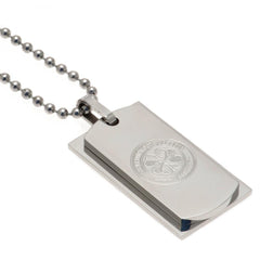 Celtic FC Double Dog Tag & Chain - Sporty Magpie