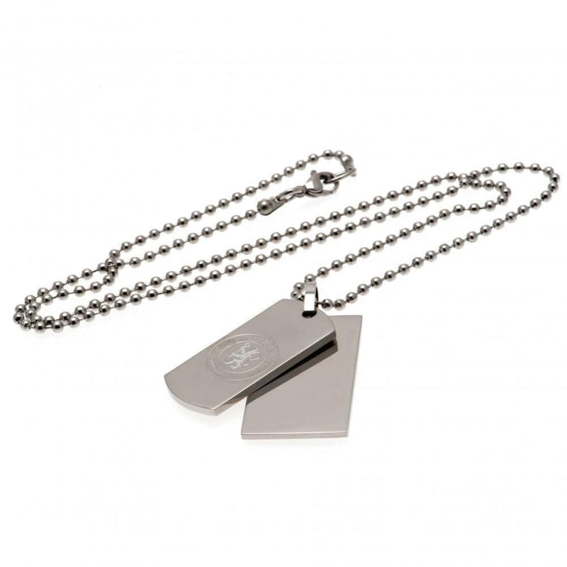 Chelsea FC Double Dog Tag & Chain - Sporty Magpie