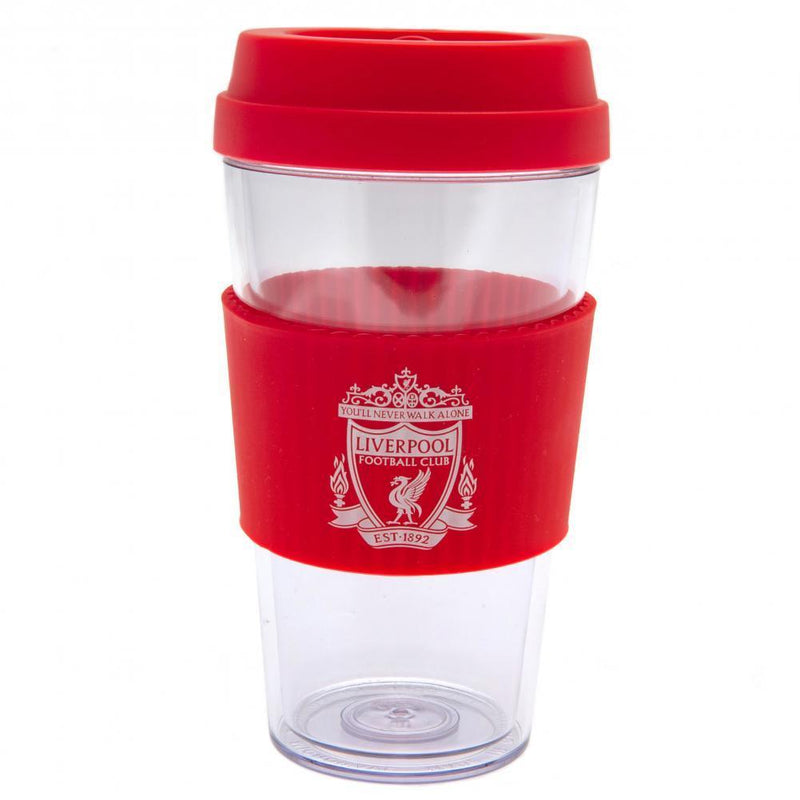 Liverpool FC Clear Grip Travel Mug CR - Sporty Magpie