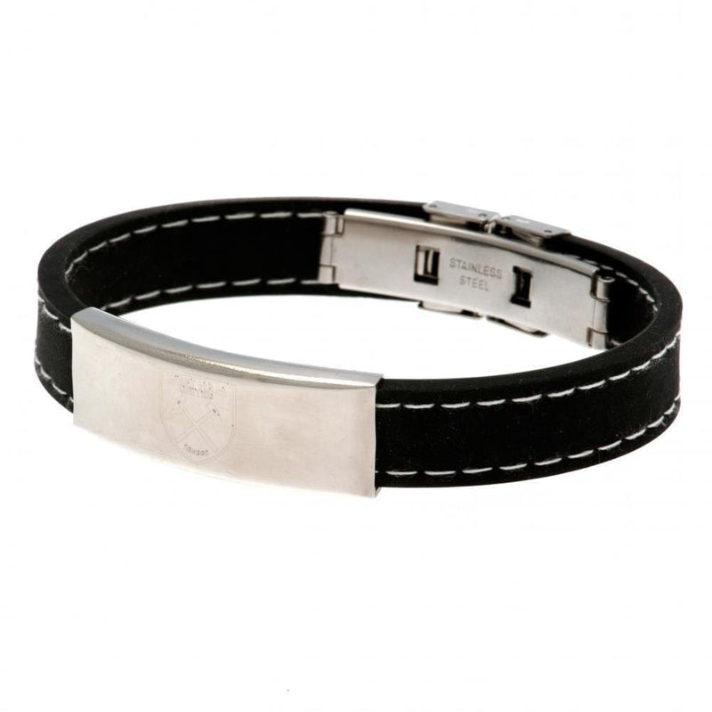 West Ham United FC Stitched Silicone Bracelet - Sporty Magpie