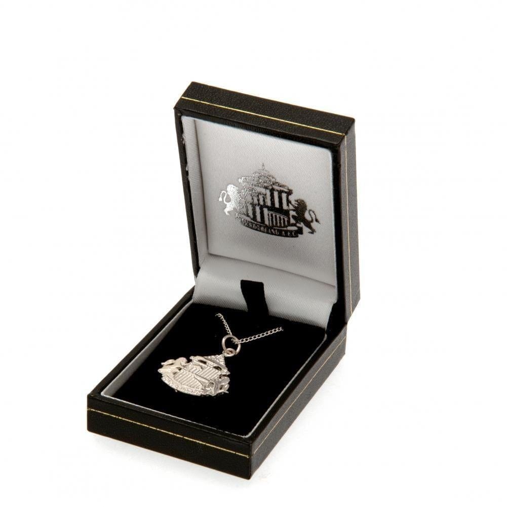 Sunderland AFC Sterling Silver Pendant & Chain - Sporty Magpie