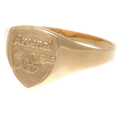 Arsenal FC 9ct Gold Crest Ring