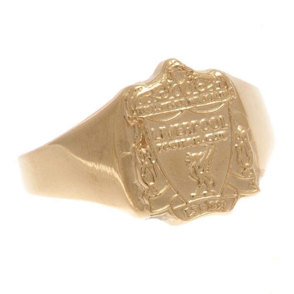 Liverpool FC 9ct Gold Crest Ring