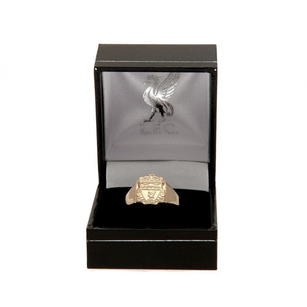 Liverpool FC 9ct Gold Crest Ring