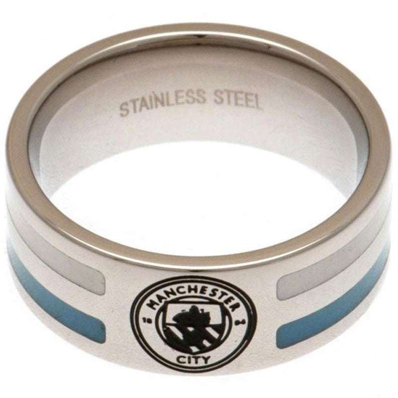 Manchester City FC Colour Stripe Ring