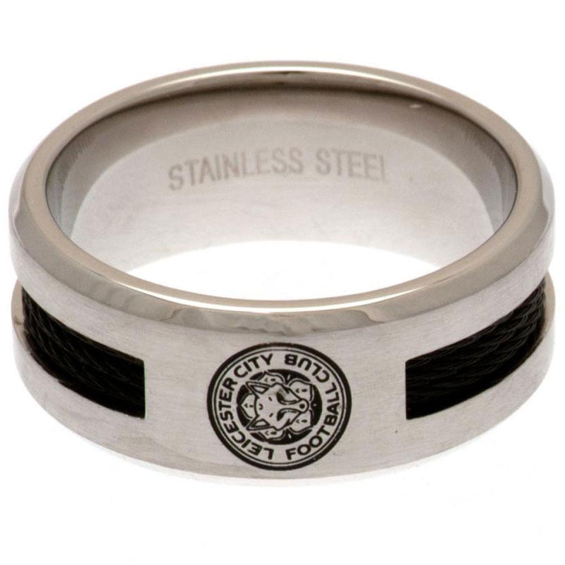 Leicester City FC Black Inlay Ring