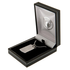 Manchester City FC Engraved Dog Tag & Chain - Sporty Magpie