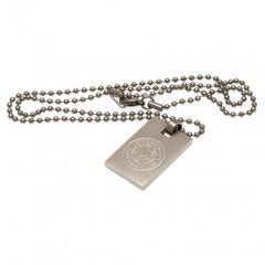 Leicester City FC Dog Tag & Chain - Sporty Magpie